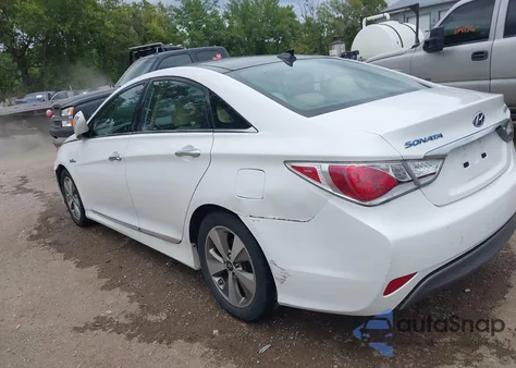 2012 Hyundai Sonata Hybrid from USA, damaged, VIN KMHEC4A41CA054827